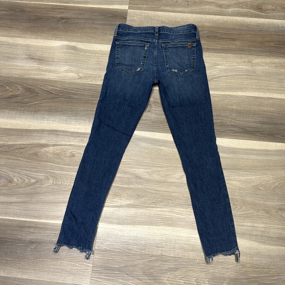 Joe's Jeans Blue Skinny ankle Distressed Denim size 25 - Picture 8 of 11